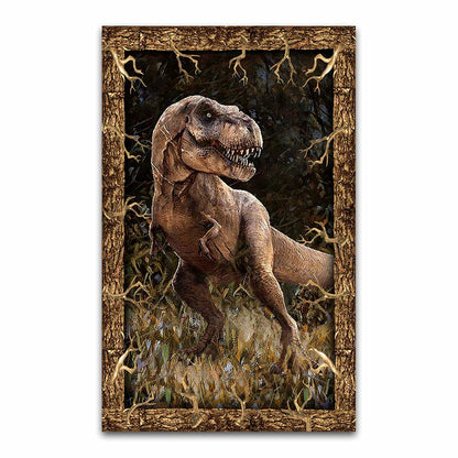 T-Rex Dinosaur Rug 0622