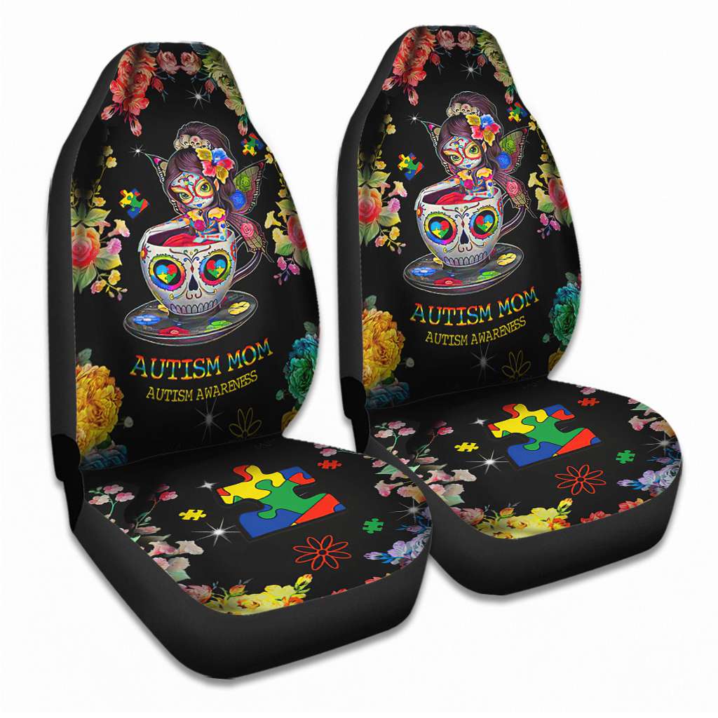 Autism Mom Autism Awareness Seat Covers 0622