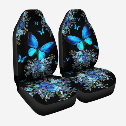 Magic Blue Butterfly Seat Covers 0622