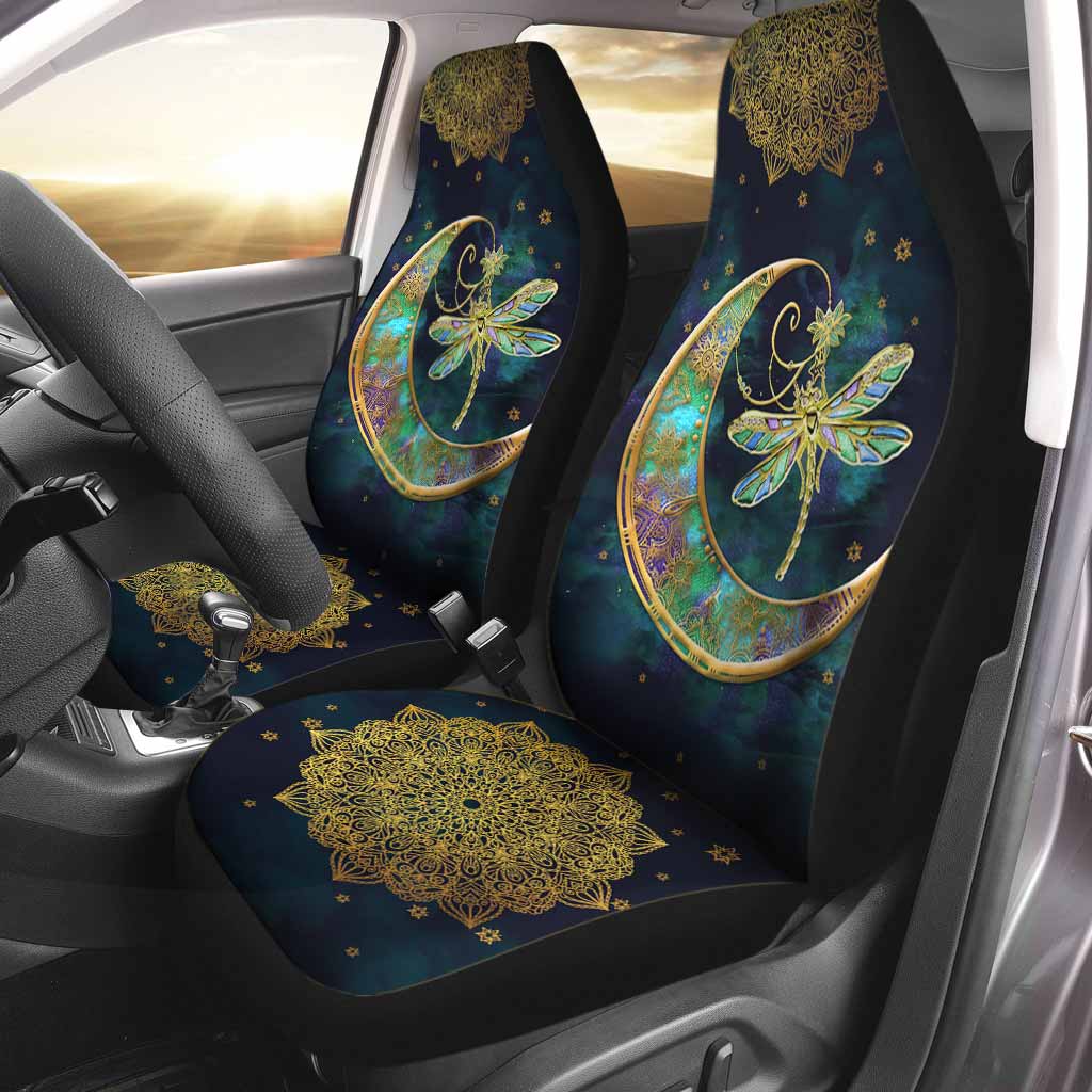 Mandala Dragonflies Dragonfly Seat Covers 0622