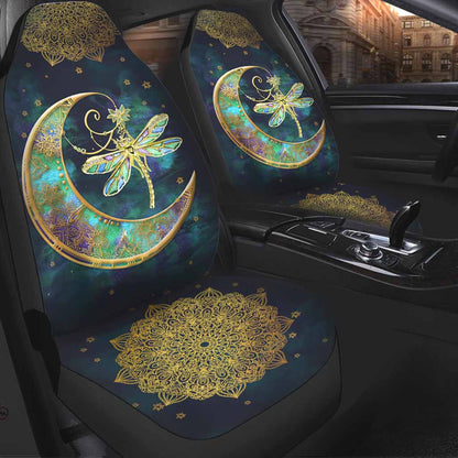 Mandala Dragonflies Dragonfly Seat Covers 0622