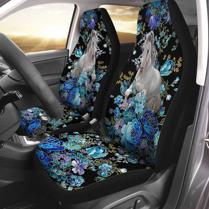 White Horse Horse Seat Covers 0622