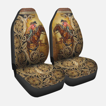 Just A Girl Who Loves Horses Horse Seat Covers 0622