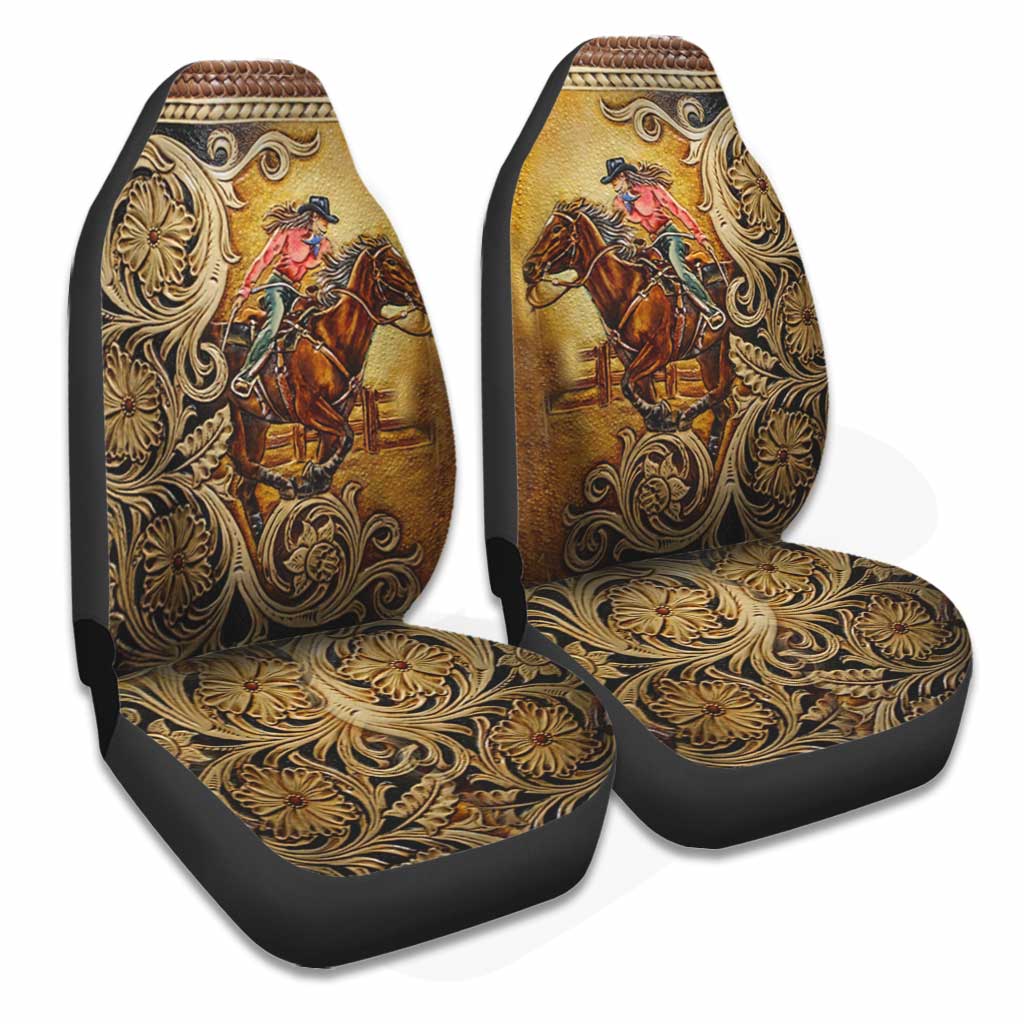 Just A Girl Who Loves Horses Horse Seat Covers 0622