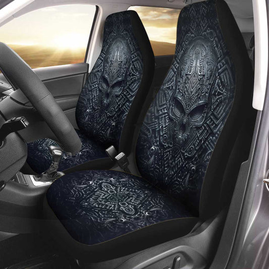 Skull 3D Printed Skull Seat Covers 0622