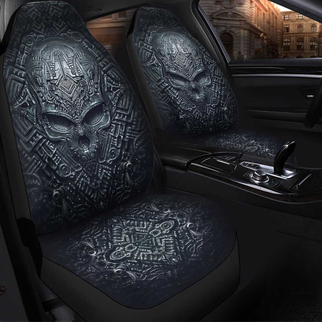 Skull 3D Printed Skull Seat Covers 0622