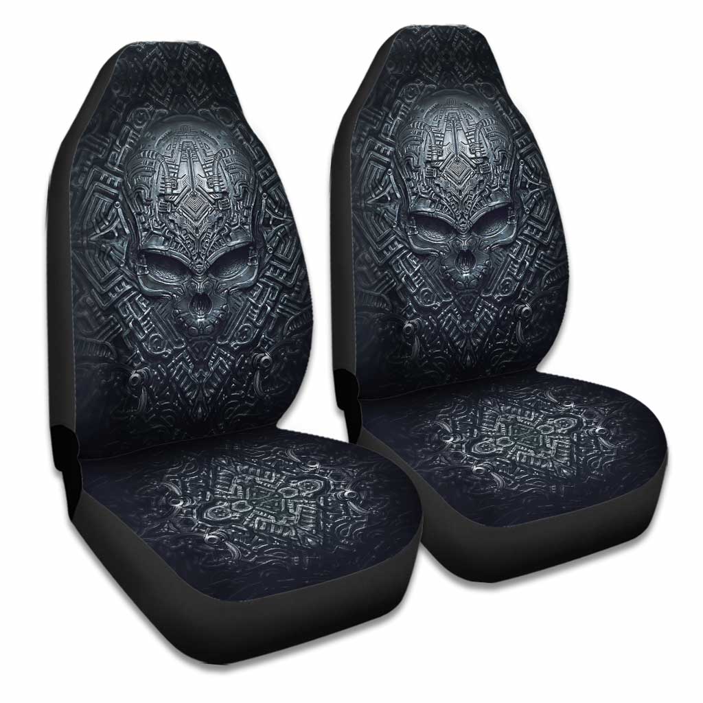 Skull 3D Printed Skull Seat Covers 0622