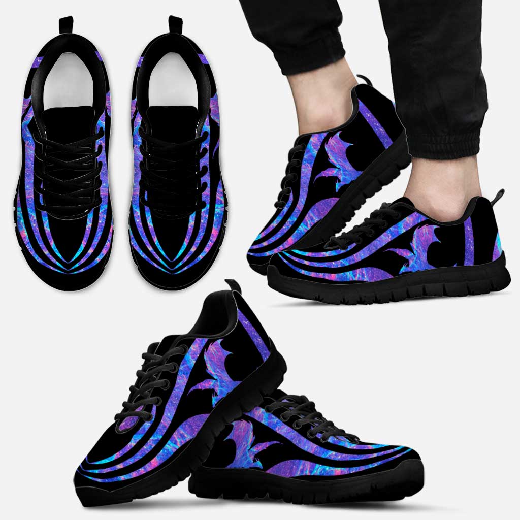 Hologram Purple Dragon Dragon Sneakers 0622
