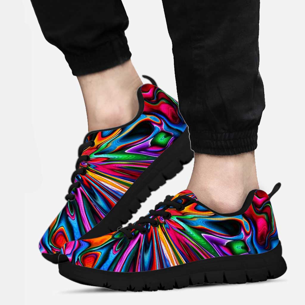 Psychedelic Hippie Sneakers 0622