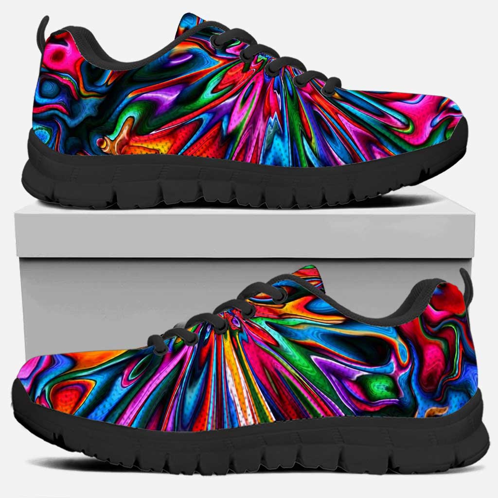 Psychedelic Hippie Sneakers 0622