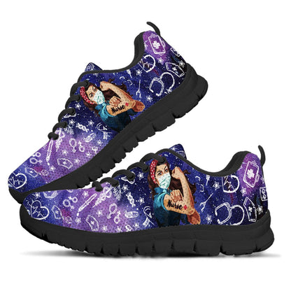 Galaxy Pattern Nurse Sneakers 0622