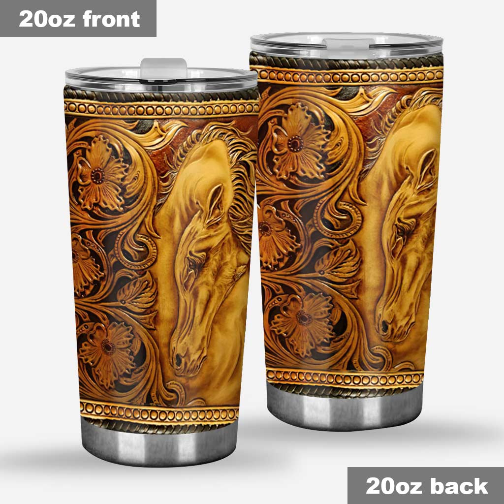 Love Horses Horse Tumbler 0622