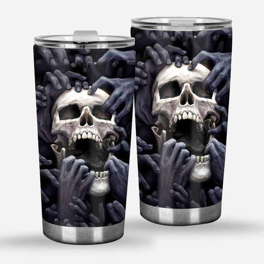 Skull Smoke Tumbler 0622