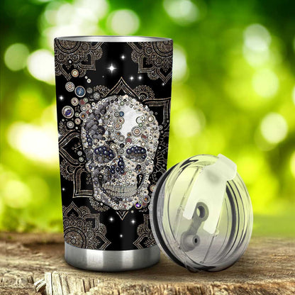 Skull Mandala Skull Tumbler 0622