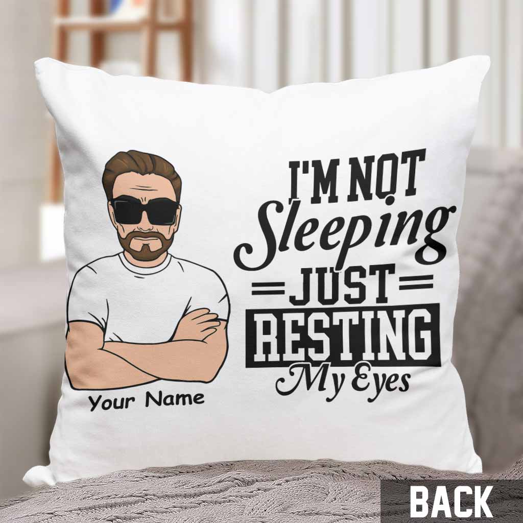 Daddy Sleep Pillow - Personalized Father's Day Throw Pillow