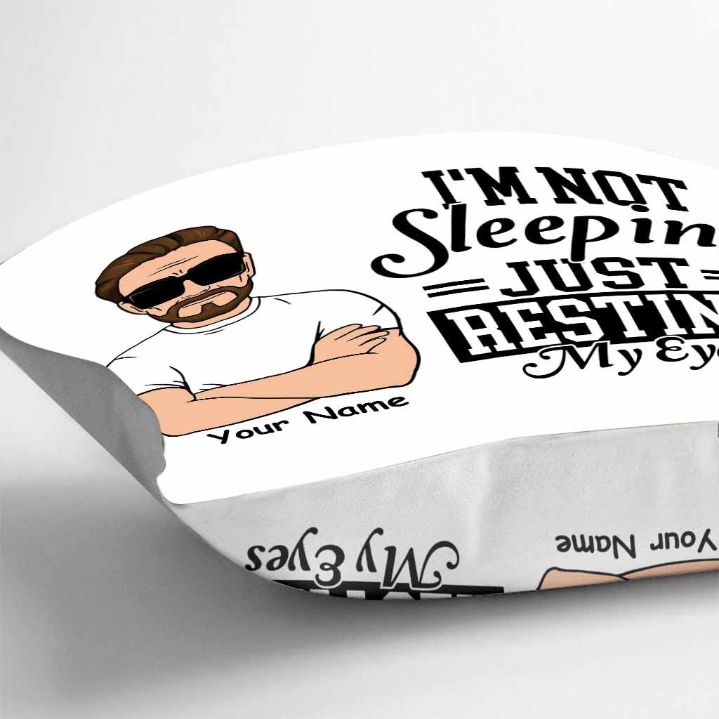 Daddy Sleep Pillow - Personalized Father's Day Throw Pillow