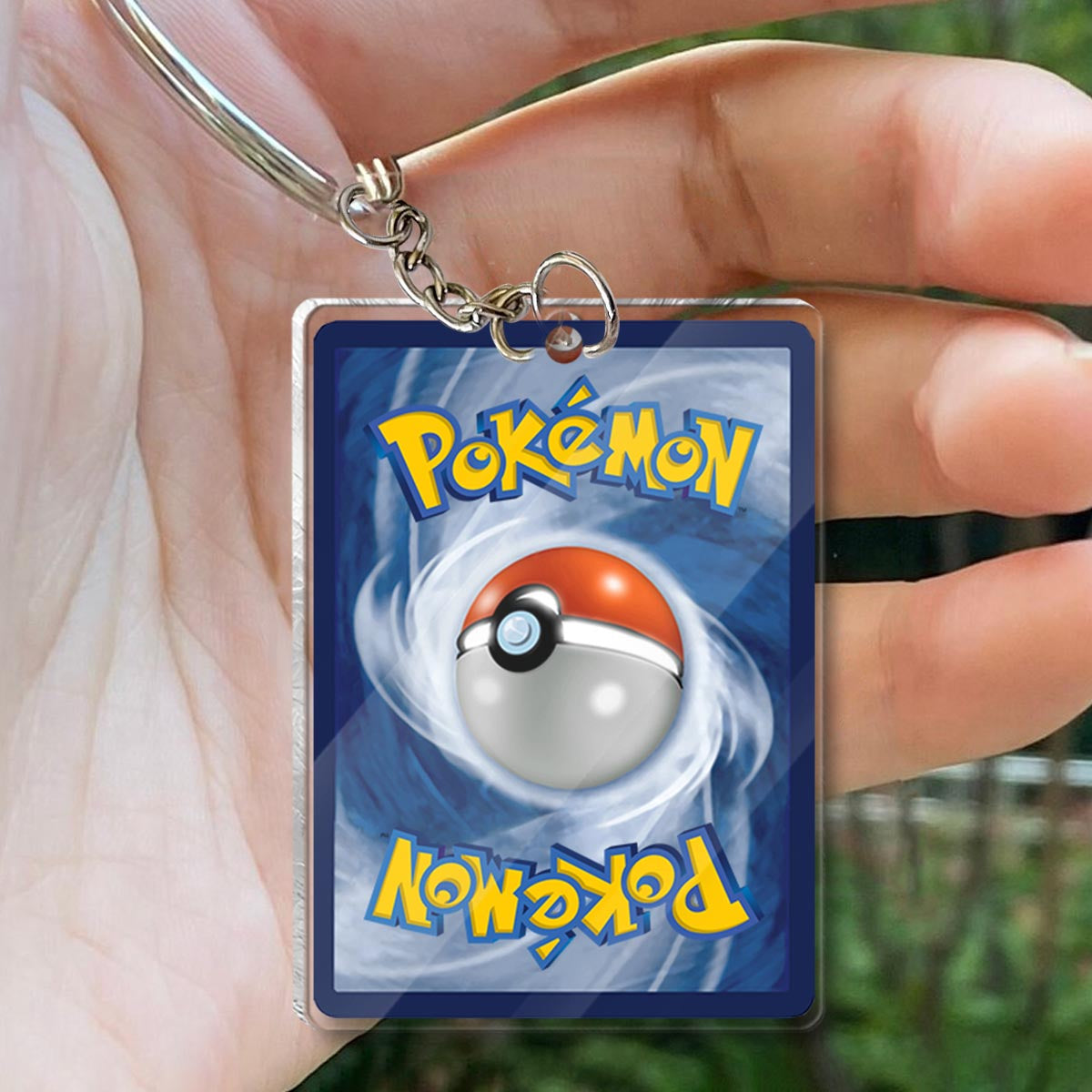 I Choose You - Personalized Monster Trainer Transparent Keychain