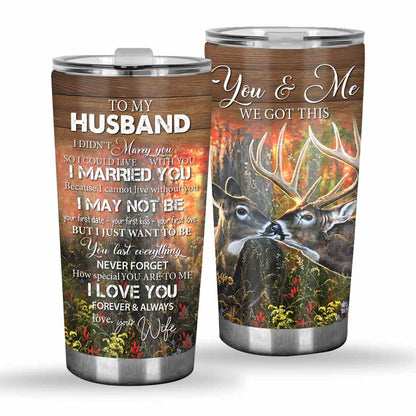 Every Love Story Is Beautiful - Hunting Tumbler 0820