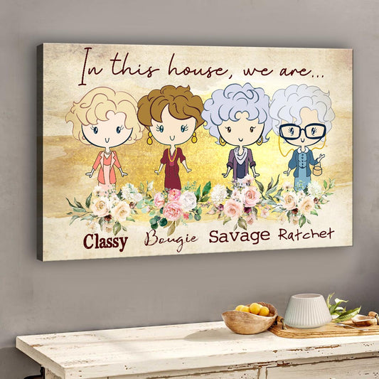 In This House - Canvas And Poster