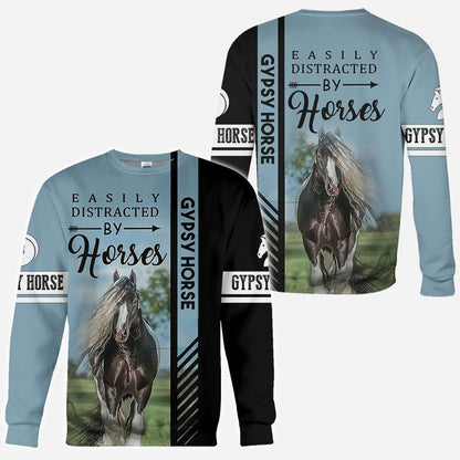 Love Horse - Horse All Over T-shirt and Hoodie 0921