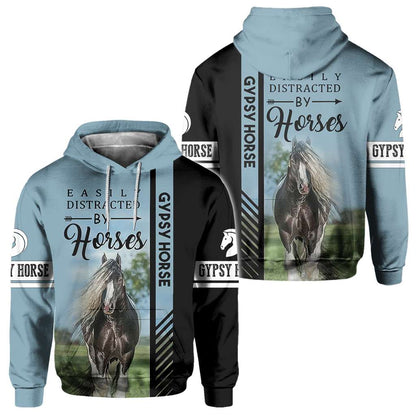 Love Horse - Horse All Over T-shirt and Hoodie 0921