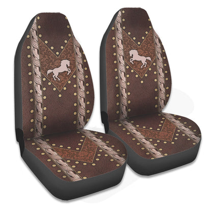 Horse Leather Background - Horse Seat Covers 0921