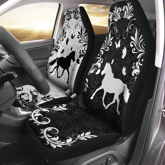 Horse Surrounded By Butterflies - Horse Seat Covers 0921