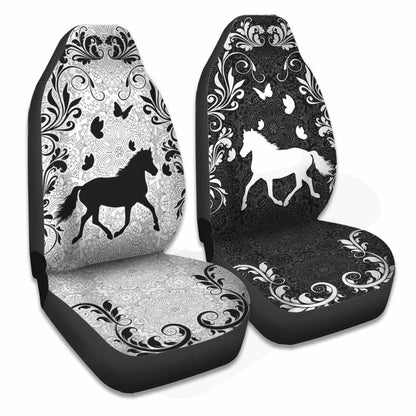 Horse Surrounded By Butterflies - Horse Seat Covers 0921