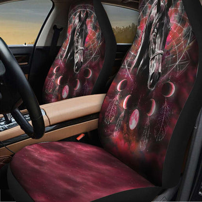 Horse Red Dreamcatcher Moon - Horse Seat Covers 0921