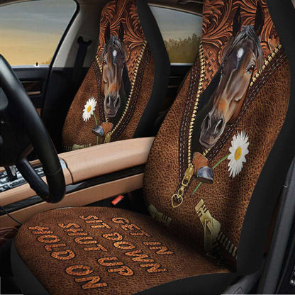 Get In Sit Down - Horse Seat Covers 0921