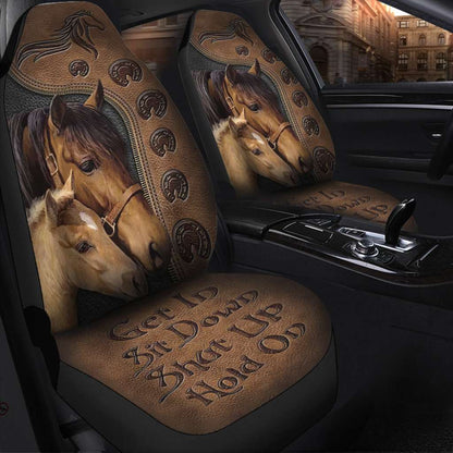 Get In Sit Down - Horse Seat Covers 0921