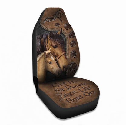 Get In Sit Down - Horse Seat Covers 0921