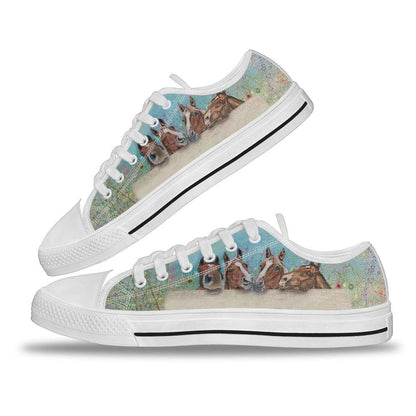 Funny Horse Lover Low Top Shoes 0921