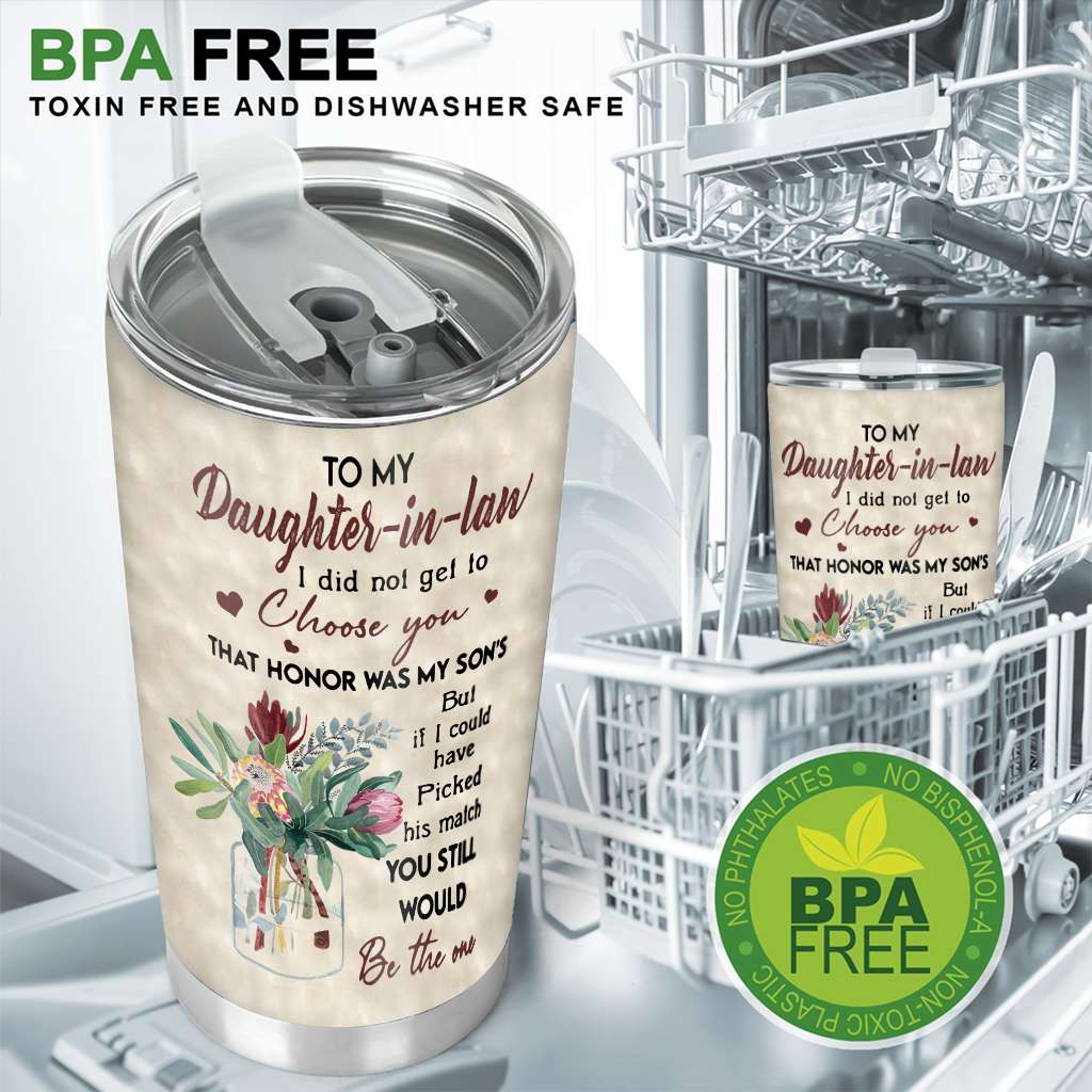 My Daughter-In-Law Also My Daughter-In-Heart - Daughter Tumbler 0921