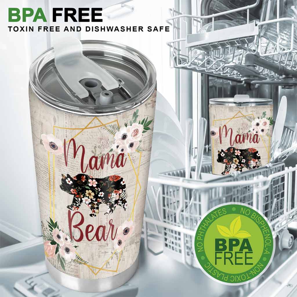 Mama Bear Nutrition Facts - Mother Tumbler 0921