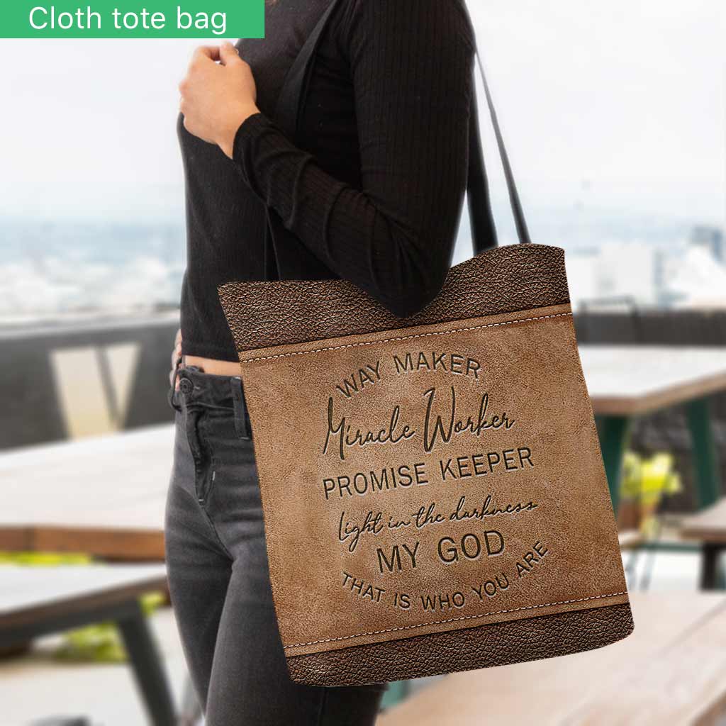 Faith Way Maker - Christian Tote Bag 0921
