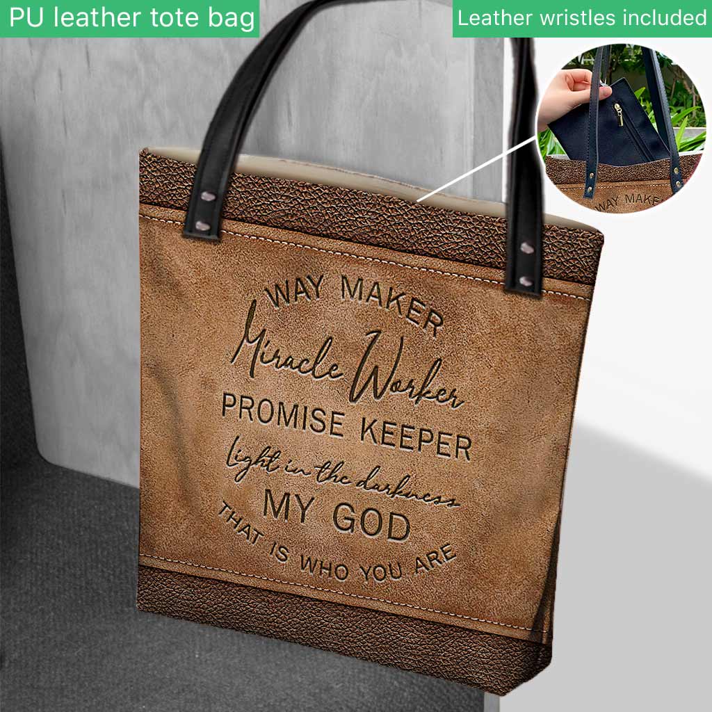 Faith Way Maker - Christian Tote Bag 0921