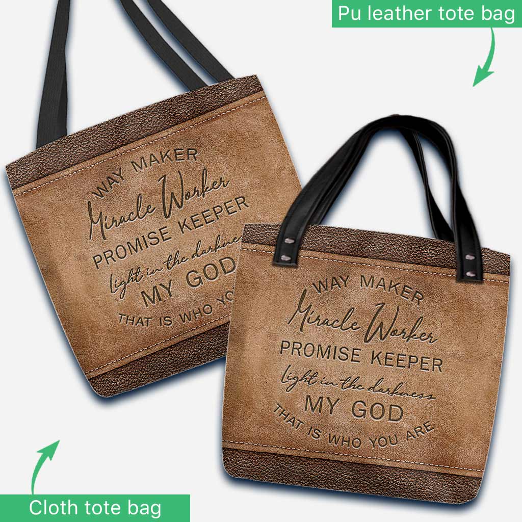 Faith Way Maker - Christian Tote Bag 0921