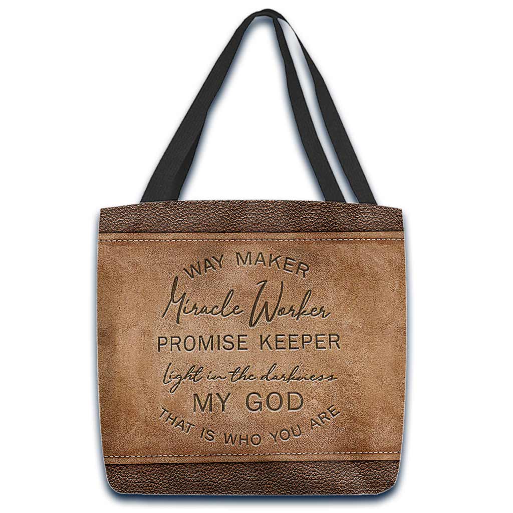 Faith Way Maker - Christian Tote Bag 0921