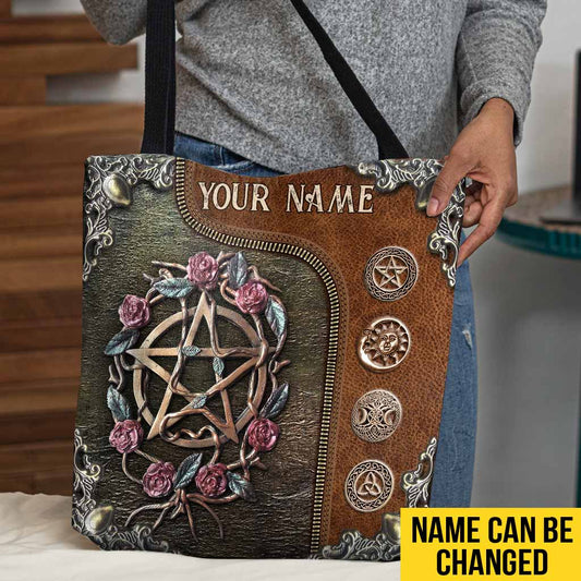 Mystical Witch Personalized 3D Pattern Print Tote Bag