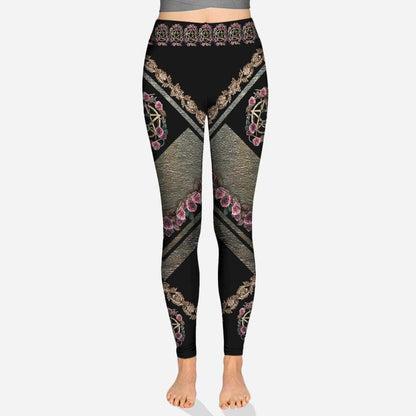 Mystical Witch 3D Pattern Print Leggings