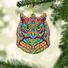 Vibrant Hippie Owl - Owl Ornament (Printed On Both Sides) 1122