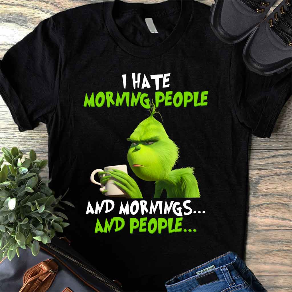 I Hate Morning People - T-shirt and Hoodie 1118