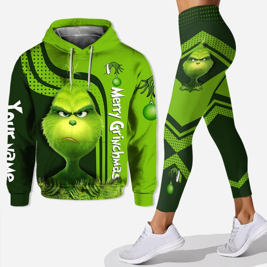 Merry Christmas - Personalized Christmas Hoodie and Leggings