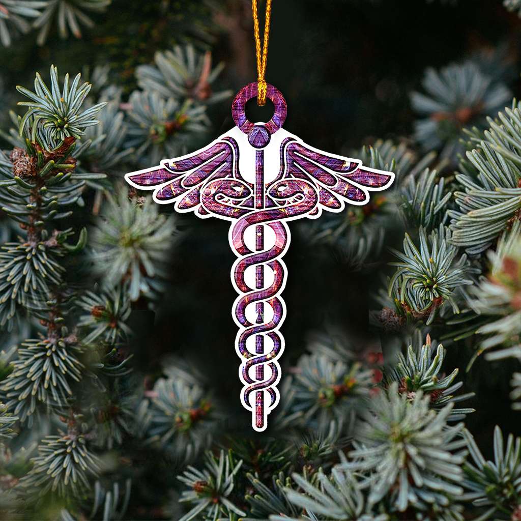 Nurse Shining Symbol Jewelry - Nurse Ornament (Printed On Both Sides) 1122