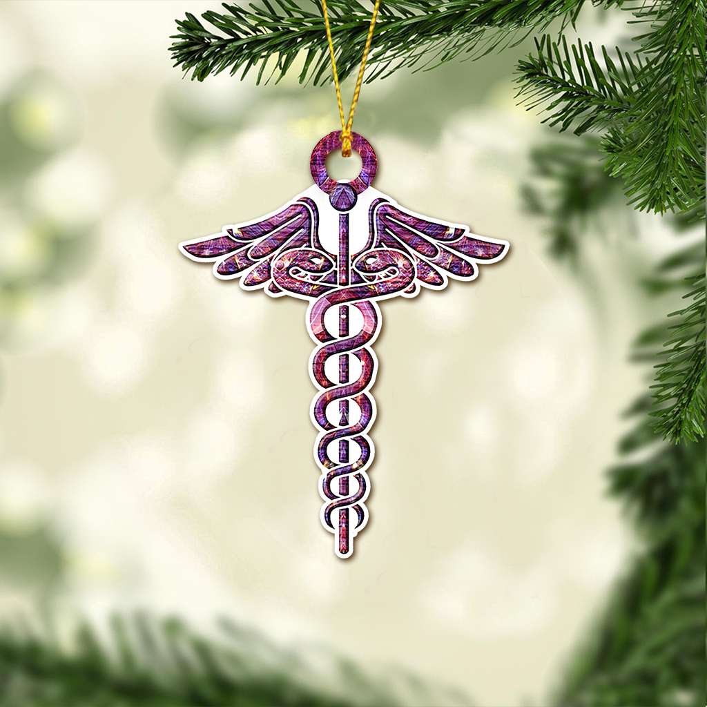 Nurse Shining Symbol Jewelry - Nurse Ornament (Printed On Both Sides) 1122