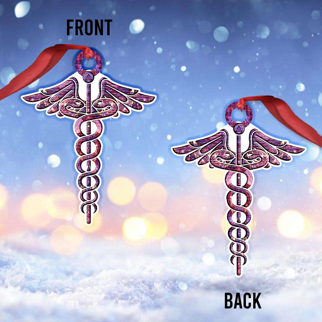 Nurse Shining Symbol Jewelry - Nurse Ornament (Printed On Both Sides) 1122