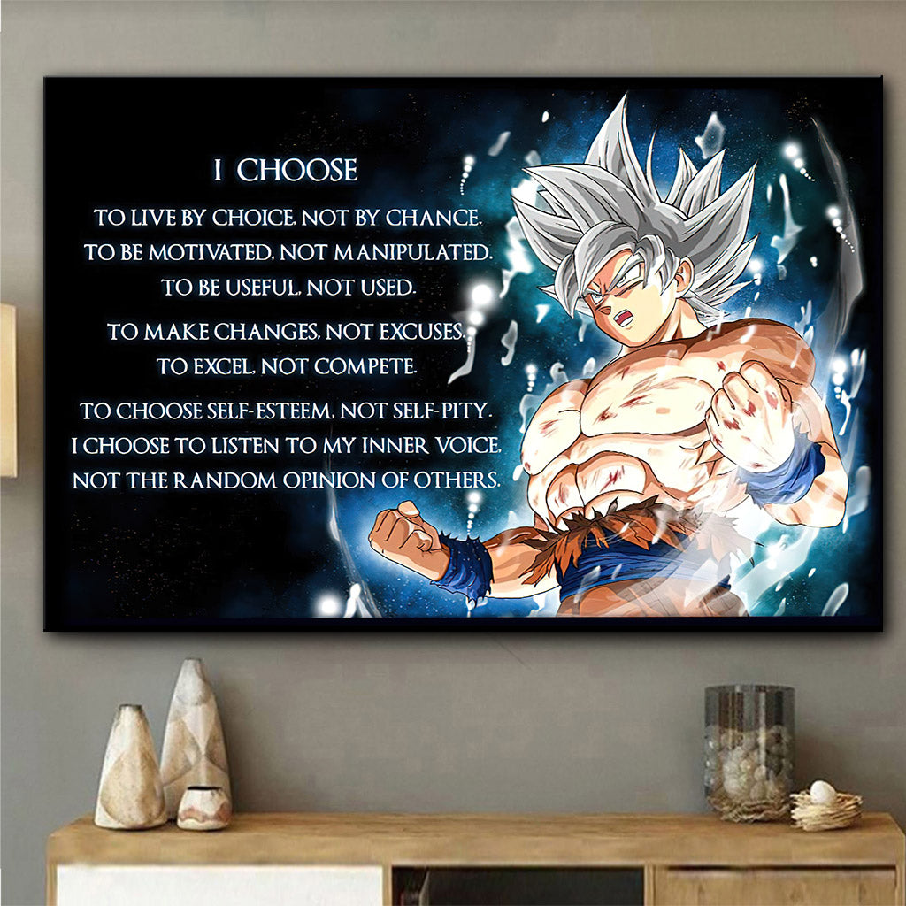 I Choose-  Seven Balls Canvas And Poster 1122