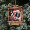 I&#39;m Yours No Returns Or Refunds - Personalized Christmas Couple Ornament (Printed On Both Sides)