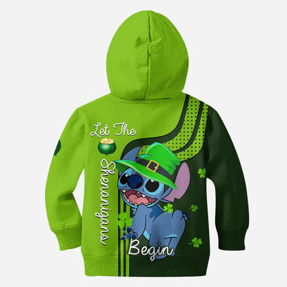 Let The Shenanigans Begin - Personalized St. Patrick's Day Hoodie and Leggings